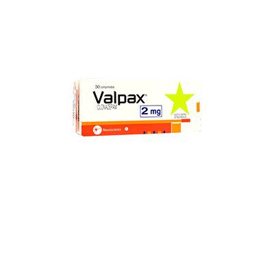 Valpax 2 mg x 30 comprimidos