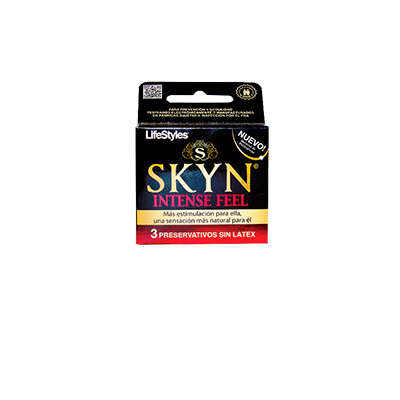 Lifestyles preservativos skyn intense feel x 3 unidades