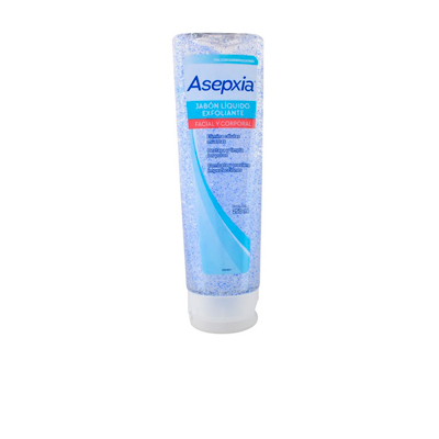 Asepxia exfoliante jabón liquido x 250 ml