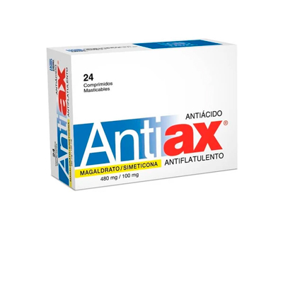 Antiax x 24 comprimidos masticables 