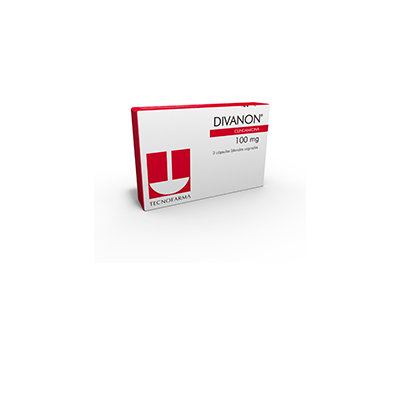 Divanon 100 mg x 3 cápsulas vaginales