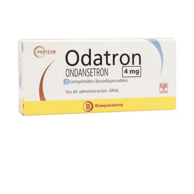 Odatron 4 mg x 2 comprimidos bucodispersables