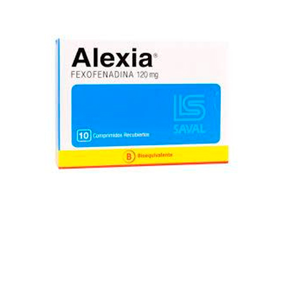 Alexia 120 mg x 10 comprimidos