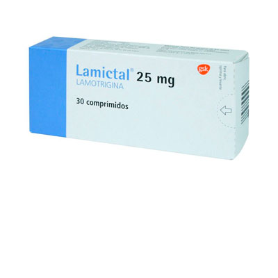 Lamictal 25 mg x 30 comprimidos dispersables masticables