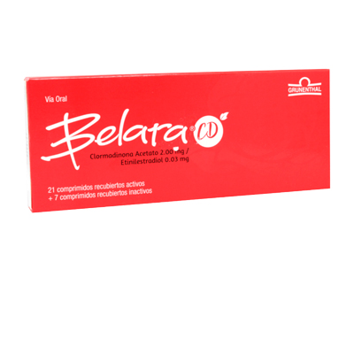 Belara x 21 comprimidos recubiertos