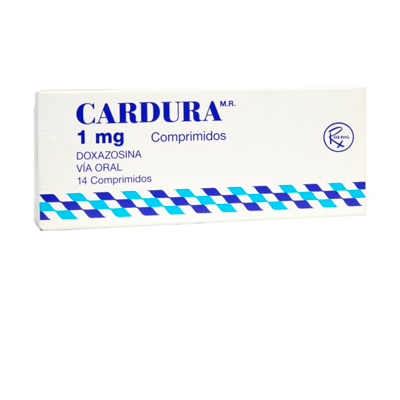 Cardura 1 mg x 14 comprimidos