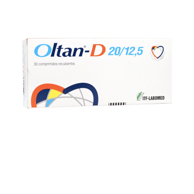 Oltan D 20 mg / 12,5 mg x 30 comprimidos recubiertos