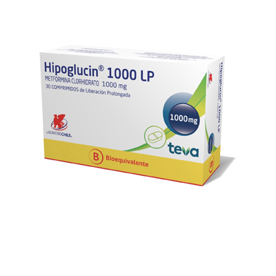 Hipoglucin LP 1000 mg x 30 comprimidos