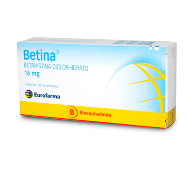 Betina 16 mg x 30 comprimidos