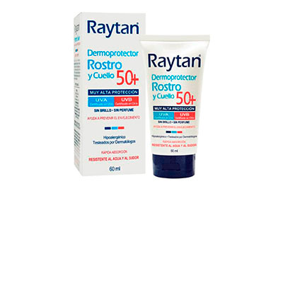 Dermoprotector solar FPS 50 rostro y cuello x 60 ml