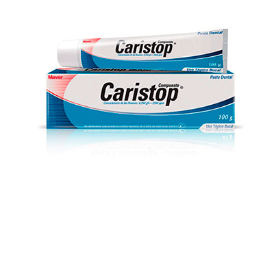 Caristop Bi fluorada pasta dental x 100 g