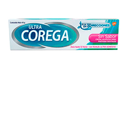 Corega ultra crema sin sabor x 40 g