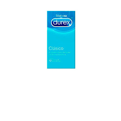 Durex preservativos clásico x 12 unidades 