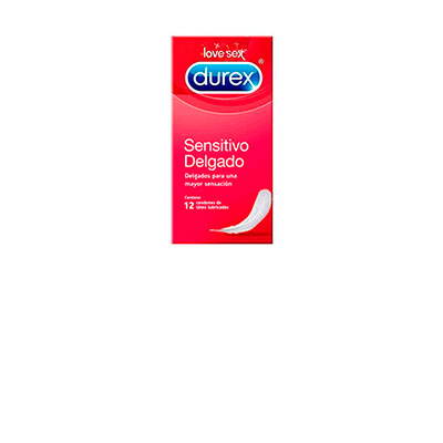 Durex preservativos sensitivo delgado x 12 unidades