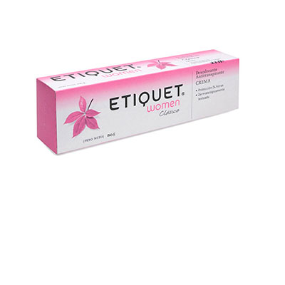 Etiquet women clásico crema desodorante x 30 g