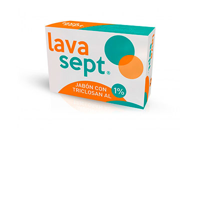 Lavasept 1 % jabón x 90 g