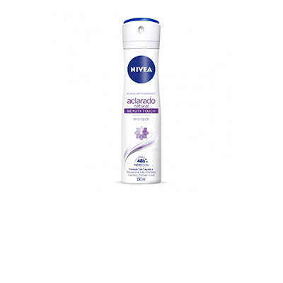 Nivea desodorante spray aclarado natural beauty touch x 150 ml
