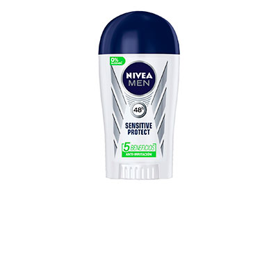 Nivea men desodorante barra sensitive protect x 43 g