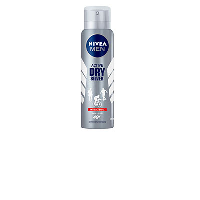 Nivea men desodorante spray silver protect 48 hrs x 150 ml