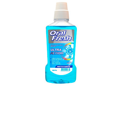 Oral Fresh enjuage bucal menta fuerte x 250 ml