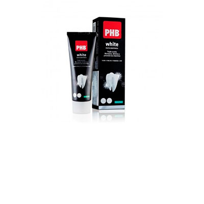 PHB pasta dental white x 75 ml