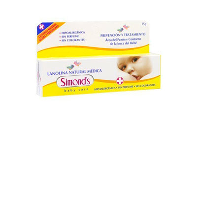 Simonds lanolina ungüento x 15 g