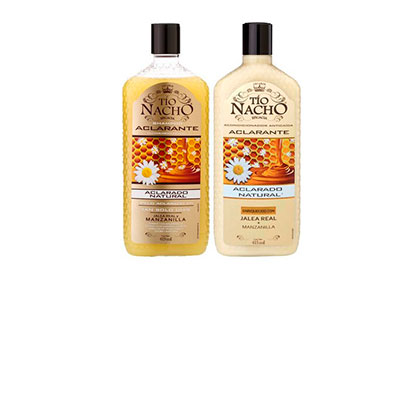 Tio Nacho aclarado natural shampoo + acondicionador 415 ml