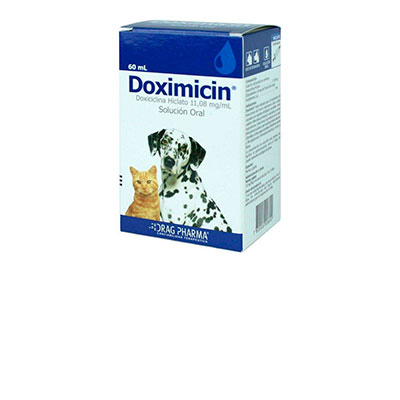 Doximicin perro / gato solución oral x 11,8 mg / ml x 60 ml