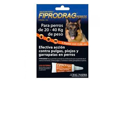 Fiprodrag Perro 20 a 40 kg x 2,68 ml