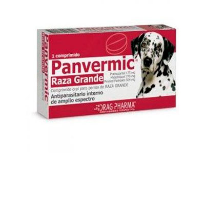 Panvermic raza gande x 1 comprimido
