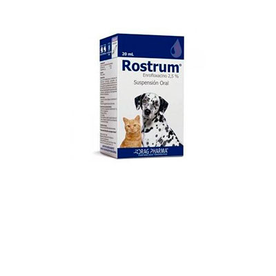Rostrum 2,5  % suspension oral x 20 ml