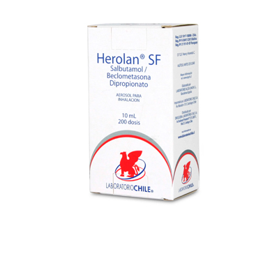 Herolan SF beclometasona 50 mcg x 200 dosis
