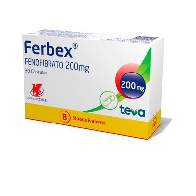 Ferbex 200 mg x 30 cápsulas