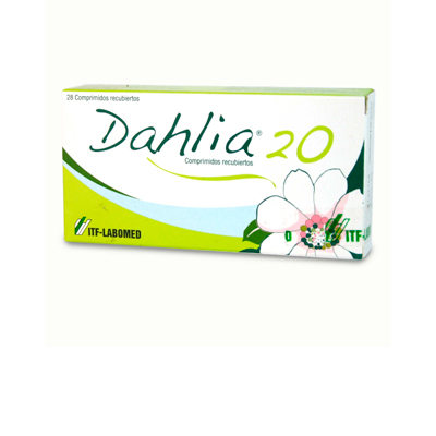 Dahlia 20 x 28 comprimidos