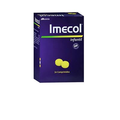 Imecol Infantil x 16 comprimidos