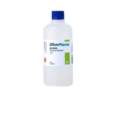 Alcohol desnaturalizado 70% x 1 lt