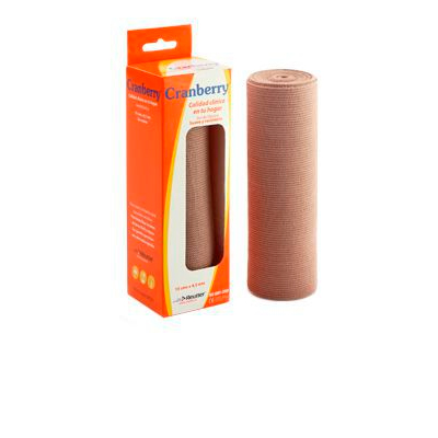 Cranberry venda elástica piel 15 cm x 4,5 m x 1 unidad