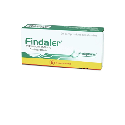 Findaler 10 mg x 30 Comprimidos Recubiertos