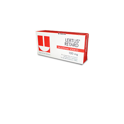 Lertus Retard 100 mg x 30 comprimidos recubierto liberación prolongada