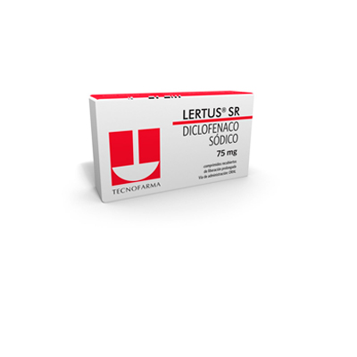 Lertus SR 75 mg x 30 comprimidos recubierto liberación prolongada