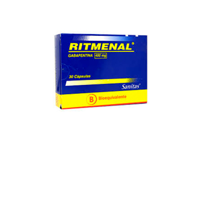 Ritmenal 400 mg x 30 cápsulas