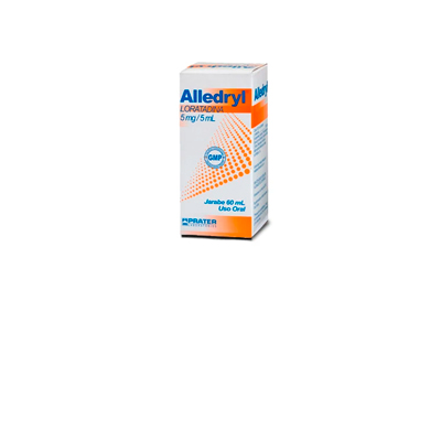 Alledryl jarabe 5 mg / 5ml x 60 ml
