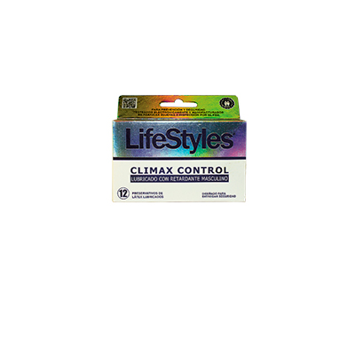 Lifestyles preservativos climax control x 12 unidades