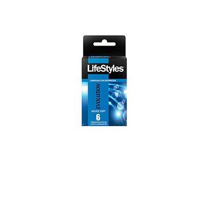 Lifestyles preservativos evolution x 6 unidades