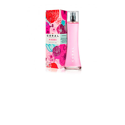 Coral kisses colonia spray x 100 ml