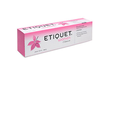Etiquet women clásico crema desodorante x 60 g