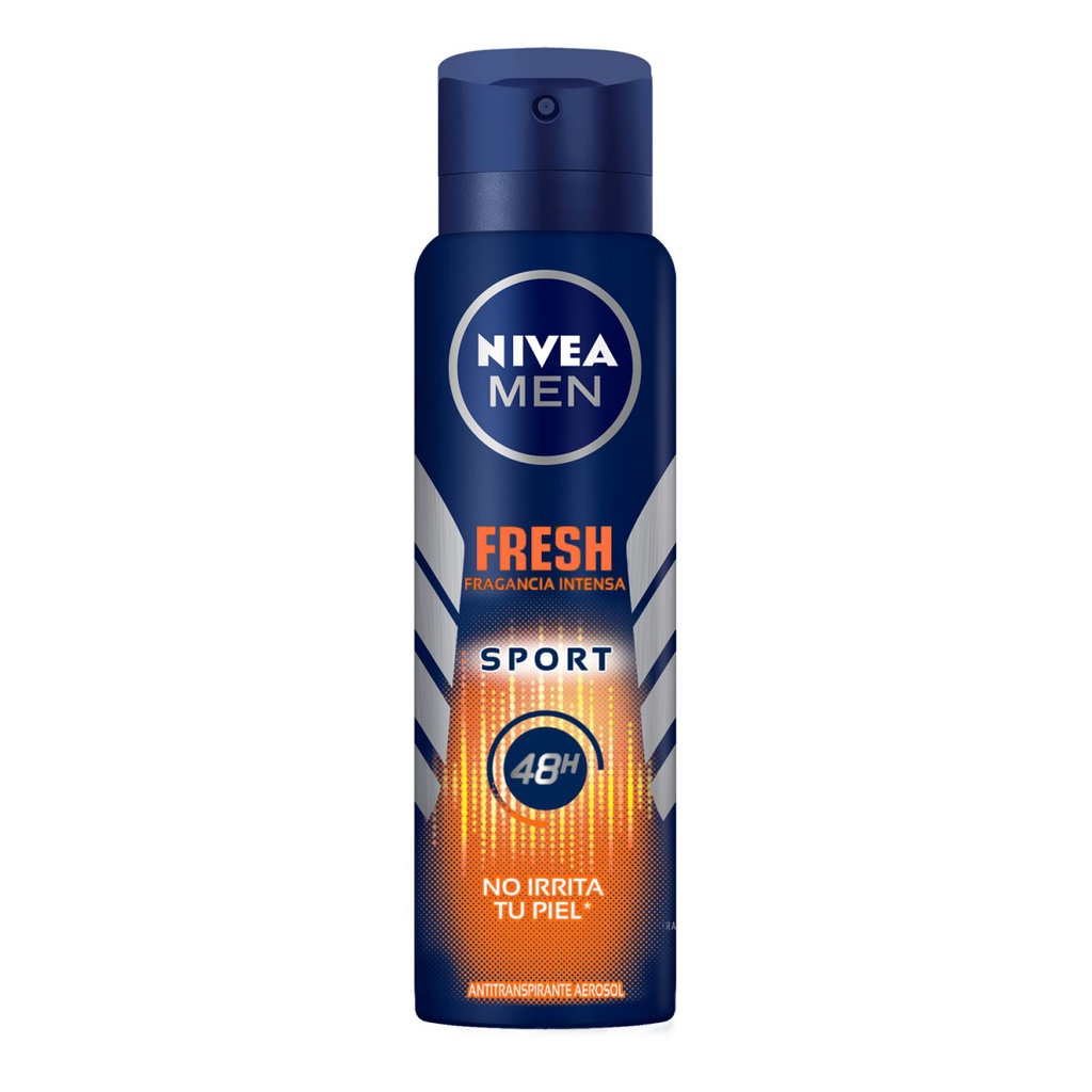Nivea men desodorante spray fresh sport x 150 ml