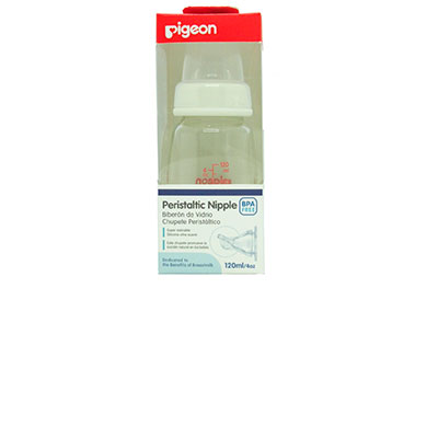Pigeon mamadera de vidrio x 120 ml