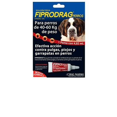 Fiprodrag Perro 40 a 60 kg x 4,02 ml