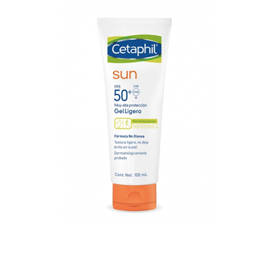 Cetaphil sun SPF50+ gel ligero x 100 ml